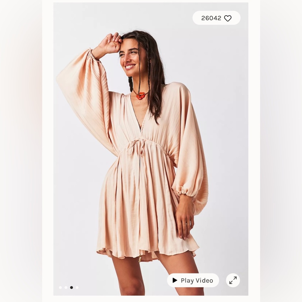 NWT XS Free People Arzel Mini Dress